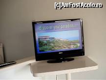 [P15] Ephesus Princess - televizorul LCD din cameră pus pe canalul de prezentare a resortului » foto by nicole33
 - 
<span class="allrVoted glyphicon glyphicon-heart hidden" id="av298993"></span>
<a class="m-l-10 hidden" id="sv298993" onclick="voting_Foto_DelVot(,298993,224)" role="button">șterge vot <span class="glyphicon glyphicon-remove"></span></a>
<a id="v9298993" class=" c-red"  onclick="voting_Foto_SetVot(298993)" role="button"><span class="glyphicon glyphicon-heart-empty"></span> <b>LIKE</b> = Votează poza</a> <img class="hidden"  id="f298993W9" src="/imagini/loader.gif" border="0" /><span class="AjErrMes hidden" id="e298993ErM"></span>