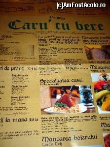 [P02] Restaurantul Caru' cu bere, meniu » foto by magdalena
 - 
<span class="allrVoted glyphicon glyphicon-heart hidden" id="av274039"></span>
<a class="m-l-10 hidden" id="sv274039" onclick="voting_Foto_DelVot(,274039,4083)" role="button">șterge vot <span class="glyphicon glyphicon-remove"></span></a>
<a id="v9274039" class=" c-red"  onclick="voting_Foto_SetVot(274039)" role="button"><span class="glyphicon glyphicon-heart-empty"></span> <b>LIKE</b> = Votează poza</a> <img class="hidden"  id="f274039W9" src="/imagini/loader.gif" border="0" /><span class="AjErrMes hidden" id="e274039ErM"></span>