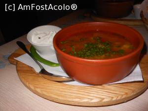 [P06] București - Restaurant 'La Plăcinte'. Ciorba de legume cu smântână și ardei iute.  » foto by iulianic
 - 
<span class="allrVoted glyphicon glyphicon-heart hidden" id="av1035172"></span>
<a class="m-l-10 hidden" id="sv1035172" onclick="voting_Foto_DelVot(,1035172,4083)" role="button">șterge vot <span class="glyphicon glyphicon-remove"></span></a>
<a id="v91035172" class=" c-red"  onclick="voting_Foto_SetVot(1035172)" role="button"><span class="glyphicon glyphicon-heart-empty"></span> <b>LIKE</b> = Votează poza</a> <img class="hidden"  id="f1035172W9" src="/imagini/loader.gif" border="0" /><span class="AjErrMes hidden" id="e1035172ErM"></span>