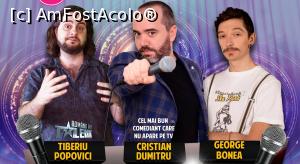 [P02] cei 3 comedianti care au salvat seara
poza este de pe pagina facebook a evenimentului, nu stiu daca este ok pentru publicare » foto by Adina - addcont <span class="label label-default labelC_thin small">NEVOTABILĂ</span>