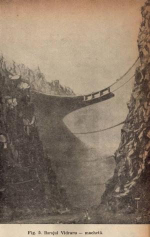 [P22] Macheta barajului („Energetica”, ianuarie 1964). » foto by tata123 🔱 <span class="label label-default labelC_thin small">NEVOTABILĂ</span>