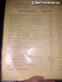 [P05] Pagina din meniu cu fructe de mare. Eu am servit ca aperitiv frigarui de midii si alaturi o cinzeaca Stalinskaya » foto by raducondurache
 - 
<span class="allrVoted glyphicon glyphicon-heart hidden" id="av492320"></span>
<a class="m-l-10 hidden" id="sv492320" onclick="voting_Foto_DelVot(,492320,5107)" role="button">șterge vot <span class="glyphicon glyphicon-remove"></span></a>
<a id="v9492320" class=" c-red"  onclick="voting_Foto_SetVot(492320)" role="button"><span class="glyphicon glyphicon-heart-empty"></span> <b>LIKE</b> = Votează poza</a> <img class="hidden"  id="f492320W9" src="/imagini/loader.gif" border="0" /><span class="AjErrMes hidden" id="e492320ErM"></span>