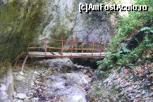 [P12] Platforma care a fost rupta. Se vede cum a fost impinsa in peretele de stanca, obligand turistul sa sara balustrada pentru continuarea drumului » foto by Claudiu U.
 - 
<span class="allrVoted glyphicon glyphicon-heart hidden" id="av123153"></span>
<a class="m-l-10 hidden" id="sv123153" onclick="voting_Foto_DelVot(,123153,5531)" role="button">șterge vot <span class="glyphicon glyphicon-remove"></span></a>
<a id="v9123153" class=" c-red"  onclick="voting_Foto_SetVot(123153)" role="button"><span class="glyphicon glyphicon-heart-empty"></span> <b>LIKE</b> = Votează poza</a> <img class="hidden"  id="f123153W9" src="/imagini/loader.gif" border="0" /><span class="AjErrMes hidden" id="e123153ErM"></span>