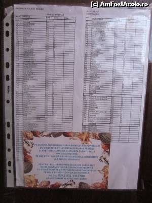 [P06] Lista de inventar ce se afla pe una dintre ușile dulapului din bucătărie. Aici scria clar că, pe durata sejurului clientul e răspunzător pentru obiectele aflate pe listă, orice neconcordanță trebuia anunțată, altfel... buba la sfârșit sejur!  » foto by ariciu*
 - 
<span class="allrVoted glyphicon glyphicon-heart hidden" id="av552339"></span>
<a class="m-l-10 hidden" id="sv552339" onclick="voting_Foto_DelVot(,552339,6673)" role="button">șterge vot <span class="glyphicon glyphicon-remove"></span></a>
<a id="v9552339" class=" c-red"  onclick="voting_Foto_SetVot(552339)" role="button"><span class="glyphicon glyphicon-heart-empty"></span> <b>LIKE</b> = Votează poza</a> <img class="hidden"  id="f552339W9" src="/imagini/loader.gif" border="0" /><span class="AjErrMes hidden" id="e552339ErM"></span>