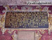 [P12] Catedrala Bristol-poza de pe net- inscriptie pe un mormant- in engleza anului 1603 se povesteste viata doamnei-a trait 70 ani, 2 casatorii si 9 copii- o viata plina » foto by luciaoradea
 - 
<span class="allrVoted glyphicon glyphicon-heart hidden" id="av219186"></span>
<a class="m-l-10 hidden" id="sv219186" onclick="voting_Foto_DelVot(,219186,6989)" role="button">șterge vot <span class="glyphicon glyphicon-remove"></span></a>
<a id="v9219186" class=" c-red"  onclick="voting_Foto_SetVot(219186)" role="button"><span class="glyphicon glyphicon-heart-empty"></span> <b>LIKE</b> = Votează poza</a> <img class="hidden"  id="f219186W9" src="/imagini/loader.gif" border="0" /><span class="AjErrMes hidden" id="e219186ErM"></span>