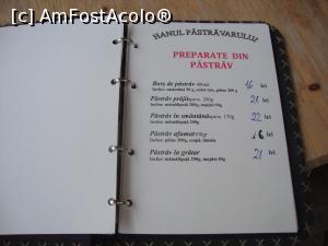 [P27] Hanul Păstrăvarului - răsfoim puțin meniul. Nu sunt multe variante, dar noi am găsit ceea ce doream să mâncăm. » foto by Floryn81
 - 
<span class="allrVoted glyphicon glyphicon-heart hidden" id="av755699"></span>
<a class="m-l-10 hidden" id="sv755699" onclick="voting_Foto_DelVot(,755699,7474)" role="button">șterge vot <span class="glyphicon glyphicon-remove"></span></a>
<a id="v9755699" class=" c-red"  onclick="voting_Foto_SetVot(755699)" role="button"><span class="glyphicon glyphicon-heart-empty"></span> <b>LIKE</b> = Votează poza</a> <img class="hidden"  id="f755699W9" src="/imagini/loader.gif" border="0" /><span class="AjErrMes hidden" id="e755699ErM"></span>