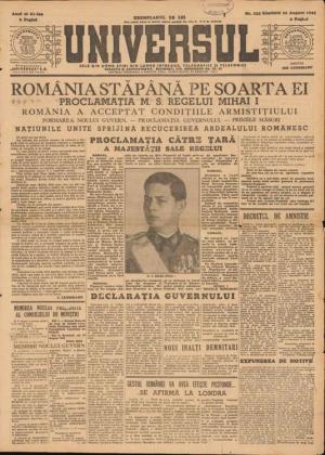 [P01] Proclamaţia către ţară din 23 august 1944 » foto by Michi <span class="label label-default labelC_thin small">NEVOTABILĂ</span>