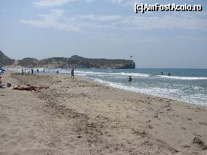 [P11] Plaja Caretas de la Patara, in sudul statiunii Fethiye, cu nisip moale si fin si o apa calda in iulie.  » foto by calatorul
 - 
<span class="allrVoted glyphicon glyphicon-heart hidden" id="av563575"></span>
<a class="m-l-10 hidden" id="sv563575" onclick="voting_Foto_DelVot(,563575,10714)" role="button">șterge vot <span class="glyphicon glyphicon-remove"></span></a>
<a id="v9563575" class=" c-red"  onclick="voting_Foto_SetVot(563575)" role="button"><span class="glyphicon glyphicon-heart-empty"></span> <b>LIKE</b> = Votează poza</a> <img class="hidden"  id="f563575W9" src="/imagini/loader.gif" border="0" /><span class="AjErrMes hidden" id="e563575ErM"></span>