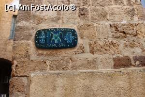[P41] Tel Aviv, Jaffa, Numele străzilor scrise și pictate pe plăci ceramice smălțuite, zodia berbecului » foto by mprofeanu
 - 
<span class="allrVoted glyphicon glyphicon-heart hidden" id="av958313"></span>
<a class="m-l-10 hidden" id="sv958313" onclick="voting_Foto_DelVot(,958313,11509)" role="button">șterge vot <span class="glyphicon glyphicon-remove"></span></a>
<a id="v9958313" class=" c-red"  onclick="voting_Foto_SetVot(958313)" role="button"><span class="glyphicon glyphicon-heart-empty"></span> <b>LIKE</b> = Votează poza</a> <img class="hidden"  id="f958313W9" src="/imagini/loader.gif" border="0" /><span class="AjErrMes hidden" id="e958313ErM"></span>