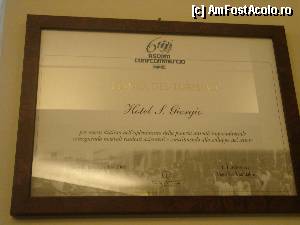 [P06] Diploma prin care se certifica calitatea serviciilor oferite de hotelul San 	Giorgio » foto by nicoletass
 - 
<span class="allrVoted glyphicon glyphicon-heart hidden" id="av384958"></span>
<a class="m-l-10 hidden" id="sv384958" onclick="voting_Foto_DelVot(,384958,13219)" role="button">șterge vot <span class="glyphicon glyphicon-remove"></span></a>
<a id="v9384958" class=" c-red"  onclick="voting_Foto_SetVot(384958)" role="button"><span class="glyphicon glyphicon-heart-empty"></span> <b>LIKE</b> = Votează poza</a> <img class="hidden"  id="f384958W9" src="/imagini/loader.gif" border="0" /><span class="AjErrMes hidden" id="e384958ErM"></span>