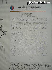 [P04] Comunicatul/Scrisoarea deschisa, afisat/a pe un panou la poarta Muzeului Aurului. » foto by Paty
 - 
<span class="allrVoted glyphicon glyphicon-heart hidden" id="av164332"></span>
<a class="m-l-10 hidden" id="sv164332" onclick="voting_Foto_DelVot(,164332,14527)" role="button">șterge vot <span class="glyphicon glyphicon-remove"></span></a>
<a id="v9164332" class=" c-red"  onclick="voting_Foto_SetVot(164332)" role="button"><span class="glyphicon glyphicon-heart-empty"></span> <b>LIKE</b> = Votează poza</a> <img class="hidden"  id="f164332W9" src="/imagini/loader.gif" border="0" /><span class="AjErrMes hidden" id="e164332ErM"></span>