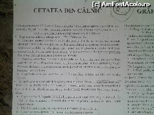[P15] Cetatea Câlnic, panoul informativ de la intrare - detaliu » foto by FlorinAndrei
 - 
<span class="allrVoted glyphicon glyphicon-heart hidden" id="av614419"></span>
<a class="m-l-10 hidden" id="sv614419" onclick="voting_Foto_DelVot(,614419,19242)" role="button">șterge vot <span class="glyphicon glyphicon-remove"></span></a>
<a id="v9614419" class=" c-red"  onclick="voting_Foto_SetVot(614419)" role="button"><span class="glyphicon glyphicon-heart-empty"></span> <b>LIKE</b> = Votează poza</a> <img class="hidden"  id="f614419W9" src="/imagini/loader.gif" border="0" /><span class="AjErrMes hidden" id="e614419ErM"></span>