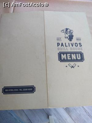 [P03] Palivos Grill House, meniul » foto by Dragoș_MD
 - 
<span class="allrVoted glyphicon glyphicon-heart hidden" id="av1151720"></span>
<a class="m-l-10 hidden" id="sv1151720" onclick="voting_Foto_DelVot(,1151720,26225)" role="button">șterge vot <span class="glyphicon glyphicon-remove"></span></a>
<a id="v91151720" class=" c-red"  onclick="voting_Foto_SetVot(1151720)" role="button"><span class="glyphicon glyphicon-heart-empty"></span> <b>LIKE</b> = Votează poza</a> <img class="hidden"  id="f1151720W9" src="/imagini/loader.gif" border="0" /><span class="AjErrMes hidden" id="e1151720ErM"></span>