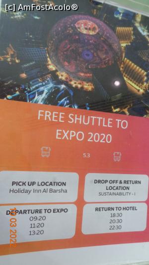 [P60] Transfer gratuit asigurat de Holiday Inn la/de la EXPO 2020 » foto by Alina53
 - 
<span class="allrVoted glyphicon glyphicon-heart hidden" id="av1351502"></span>
<a class="m-l-10 hidden" id="sv1351502" onclick="voting_Foto_DelVot(,1351502,27915)" role="button">șterge vot <span class="glyphicon glyphicon-remove"></span></a>
<a id="v91351502" class=" c-red"  onclick="voting_Foto_SetVot(1351502)" role="button"><span class="glyphicon glyphicon-heart-empty"></span> <b>LIKE</b> = Votează poza</a> <img class="hidden"  id="f1351502W9" src="/imagini/loader.gif" border="0" /><span class="AjErrMes hidden" id="e1351502ErM"></span>